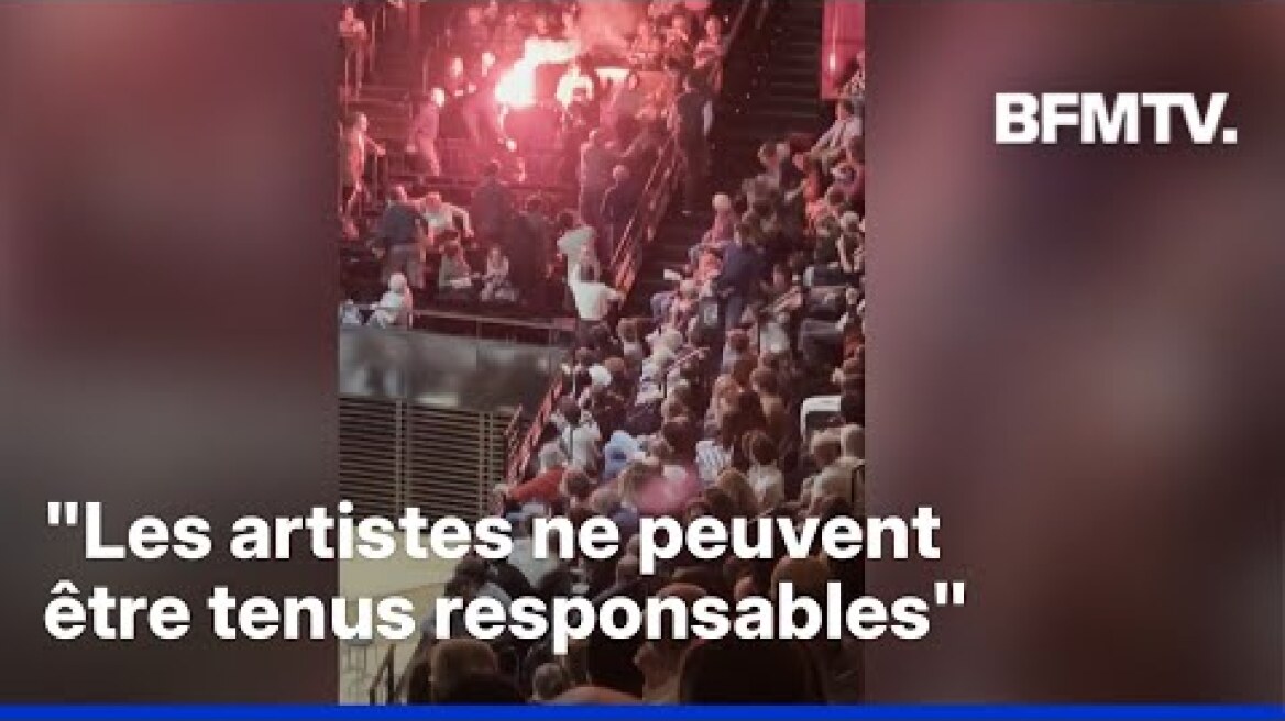 Un concert de l'orchestre philharmonique d'Israël perturbé à Paris