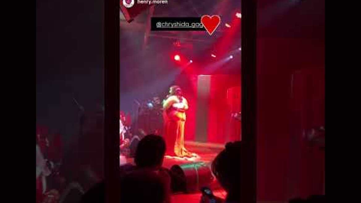 Η Χρυσηίδα Γκαγκούτη ντύθηκε Grinch σε εμφάνισή της