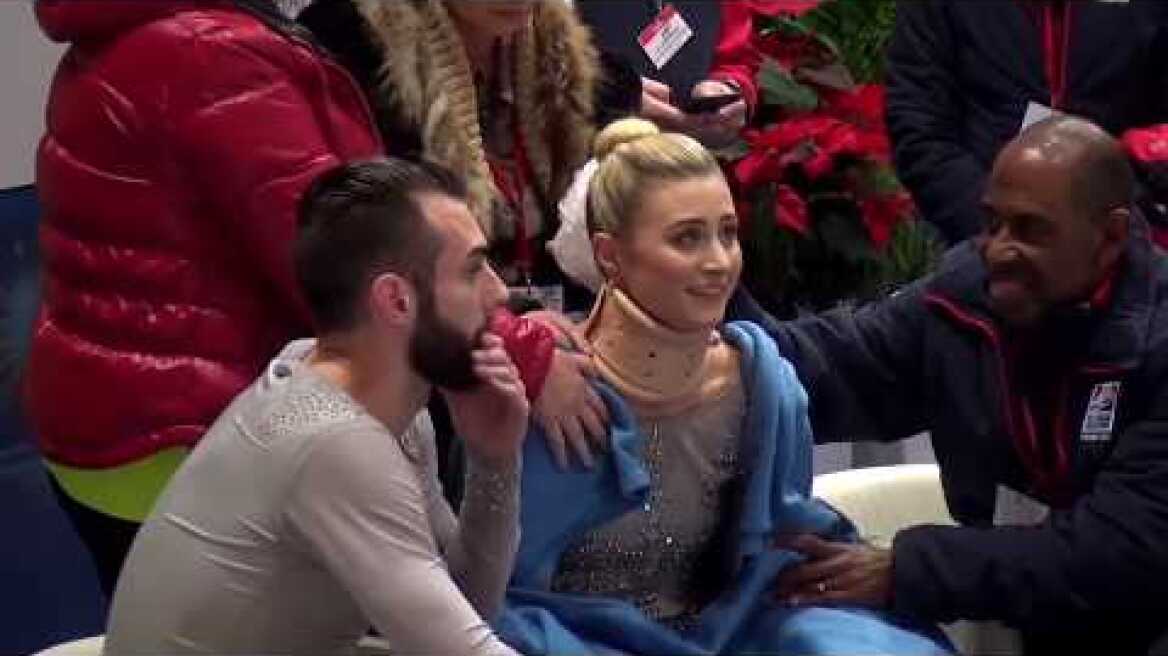 Ashley CAIN & Timothy LEDUC USA Free Skate 2018 Golden Spin of Zagreb (AUDIO MUTED)