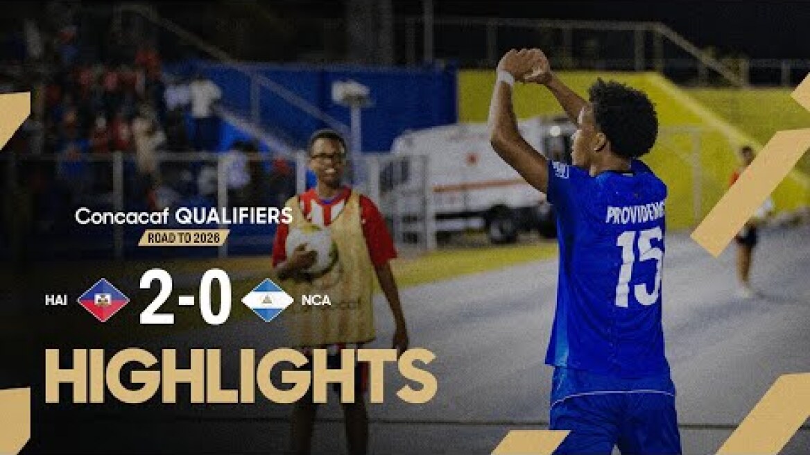 Haiti vs Nicaragua | Concacaf Qualifiers 2026 World Cup