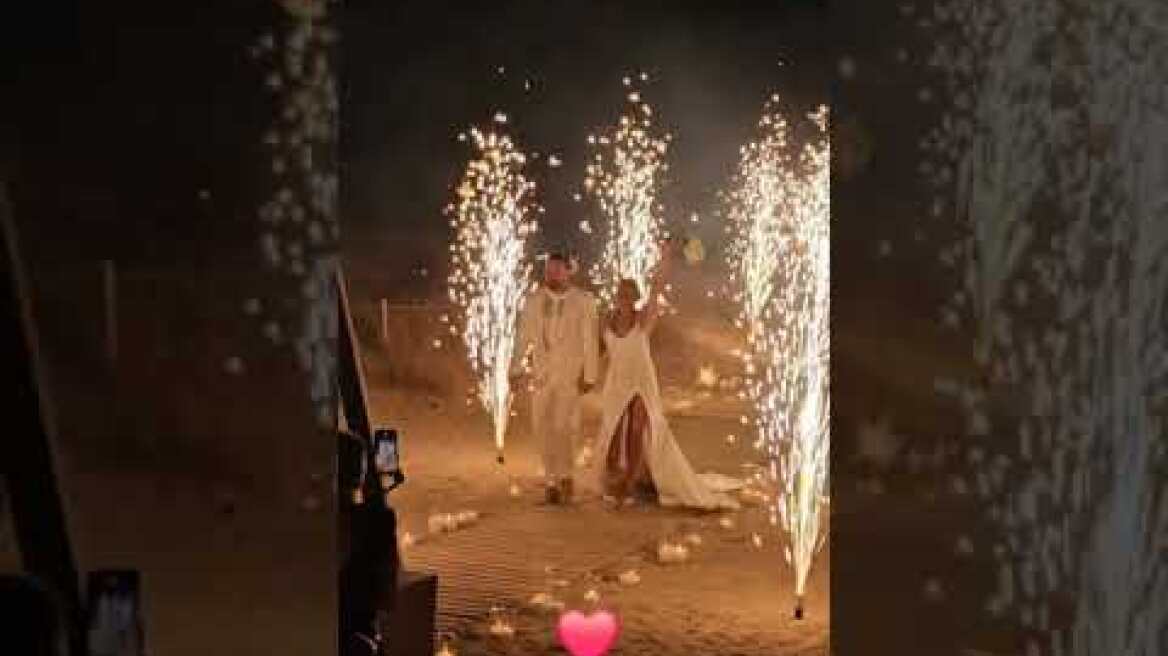 Ευρυδίκη Βαλαβάνη: Παντρεύτηκε τον αγαπημένο της Γρηγόρη Μόργκαν (1)