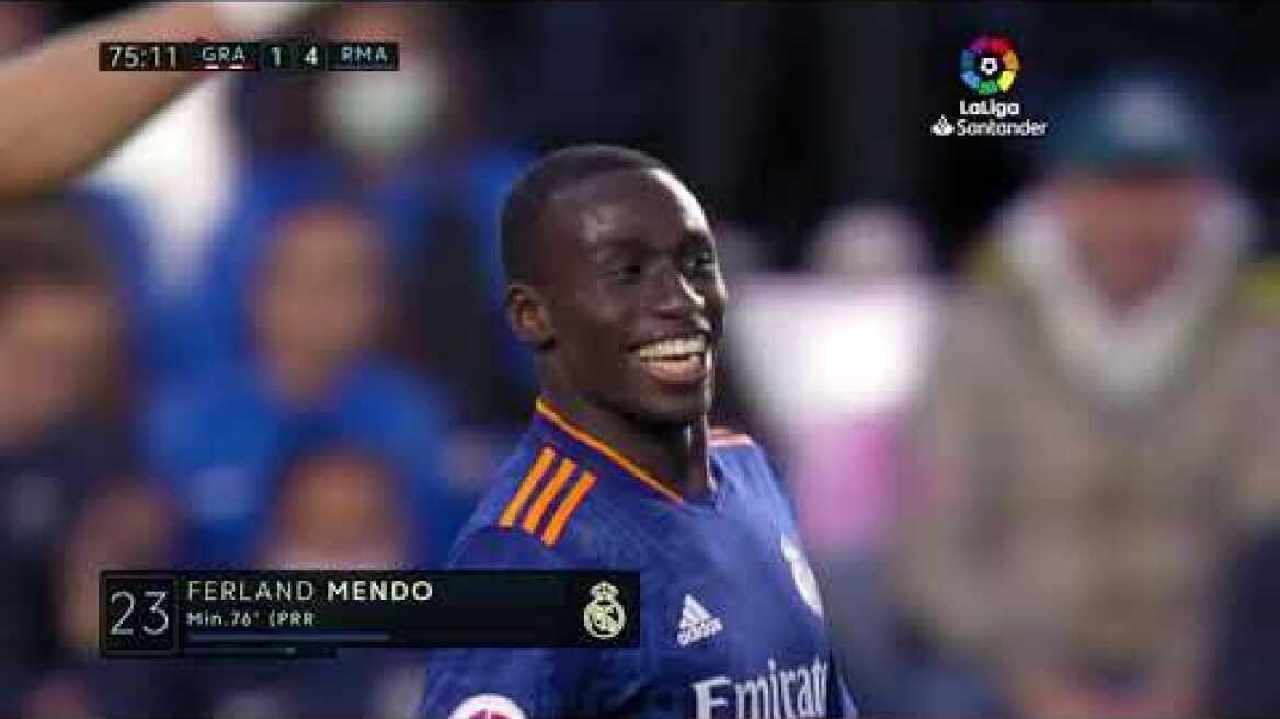 Resumen de Granada CF vs Real Madrid (1-4)