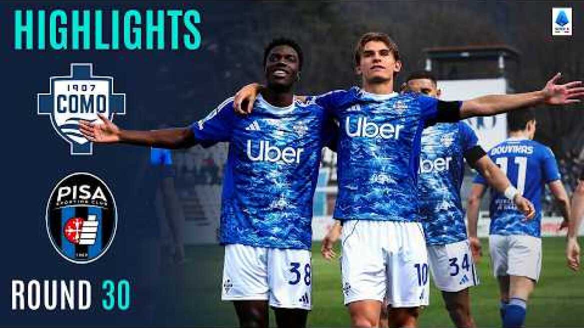 Como Consolidate Fourth Place! | COMO-PISA | HIGHLIGHTS | Serie A 2025/26