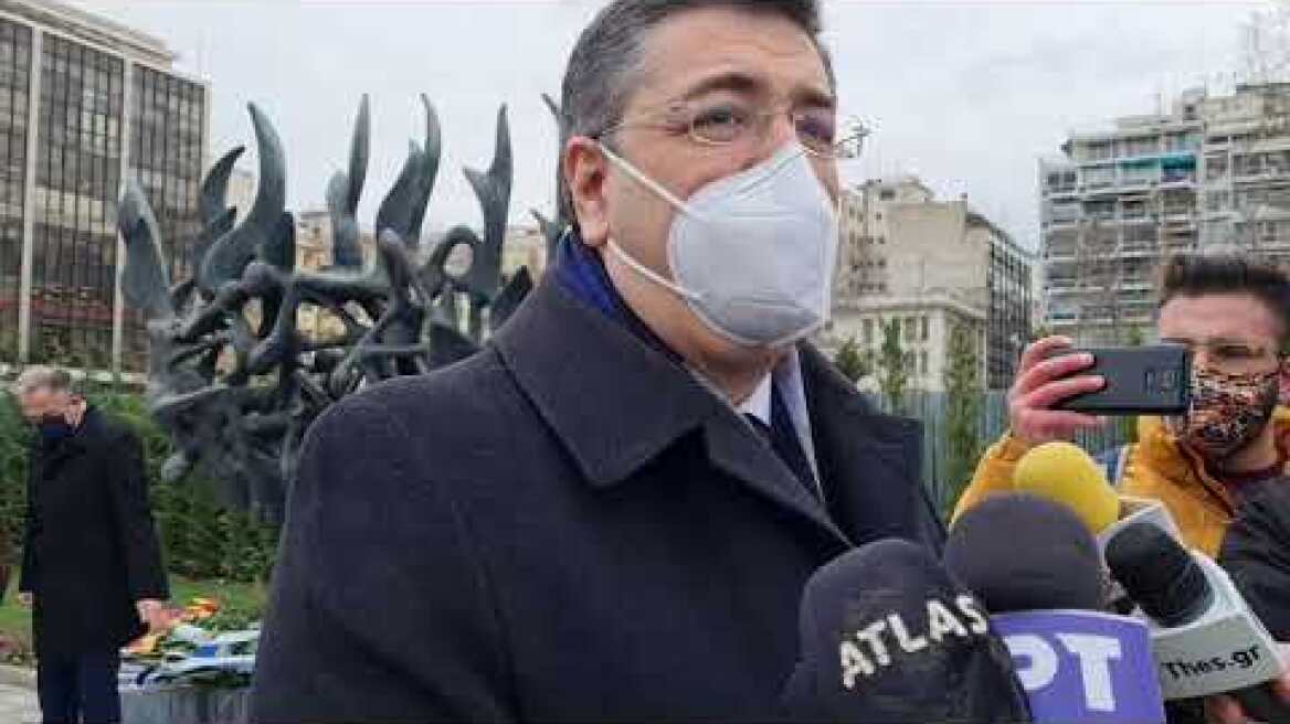 Thestival.gr Τζιτζικώστας Ημέρα Μνήμης Θυμάτων Ολοκαυτώματος