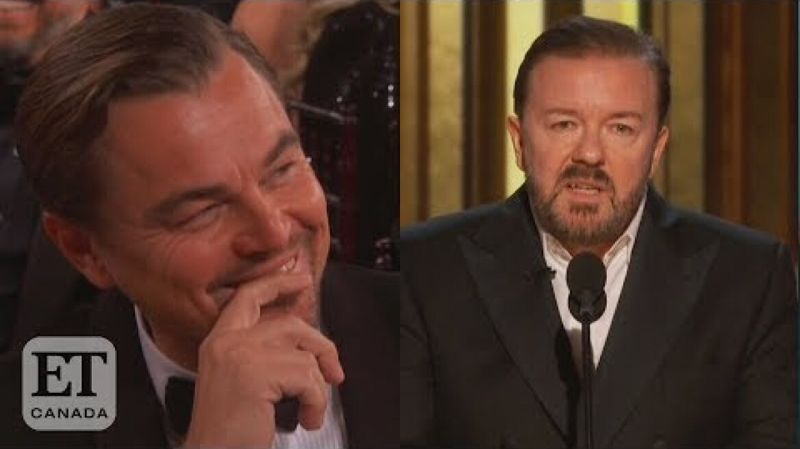 Ricky Gervais' Leonardo DiCaprio Joke At Golden Globes