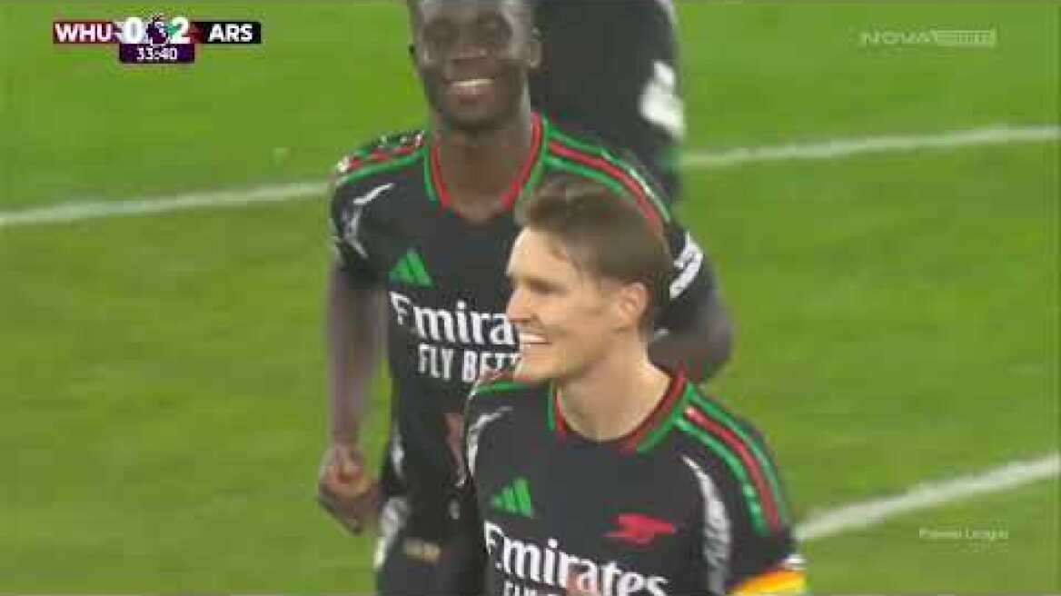 Γουέστ Χαμ - Άρσεναλ: 2-5 (MD 13, 30/11/24)