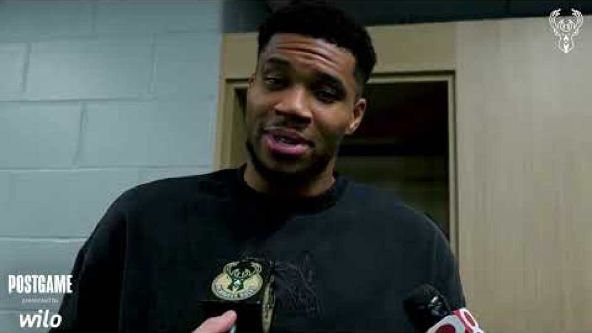 Giannis Antetokounmpo Postgame Media Availability | 11.03.25
