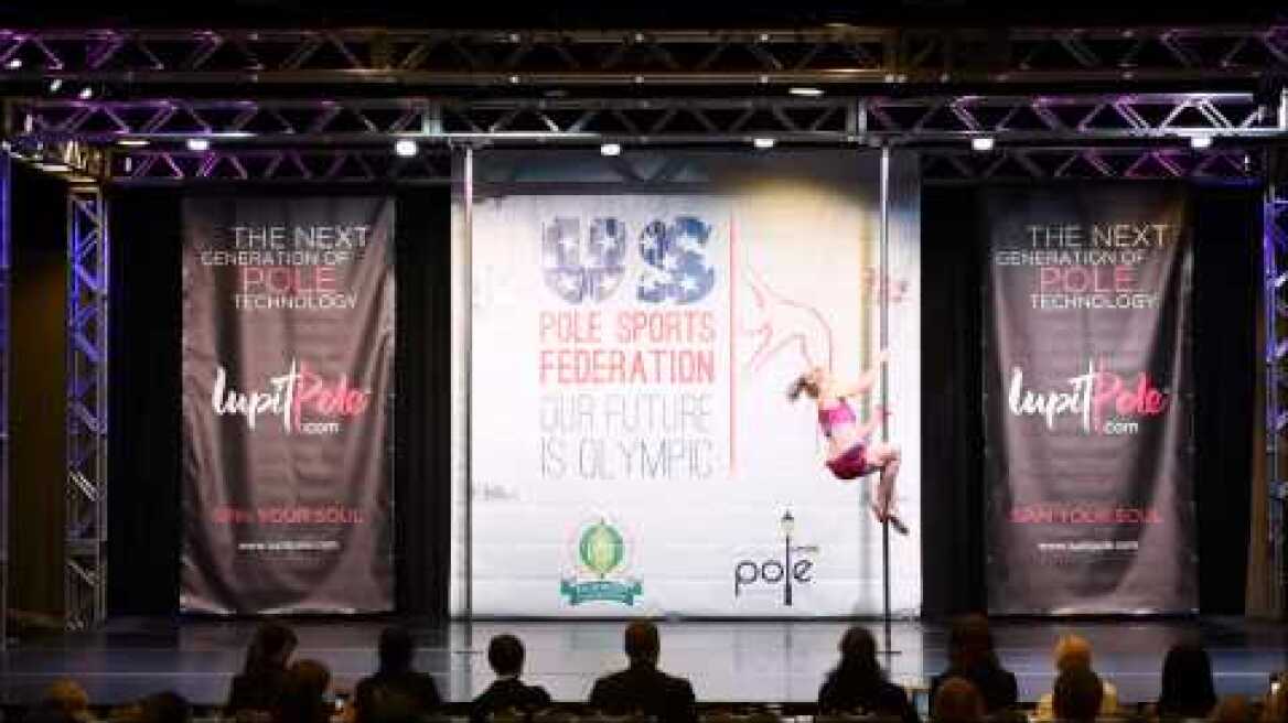 MARY SERRITELLA  - POLE SPORTS CHAMPIONSHIPS USA - MASTERS 50+ WINNER