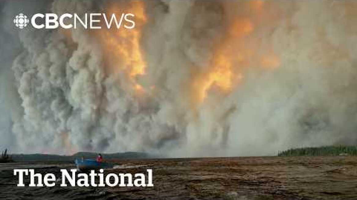 Canada wildfires force residents to flee, send dangerous smoke drifting south