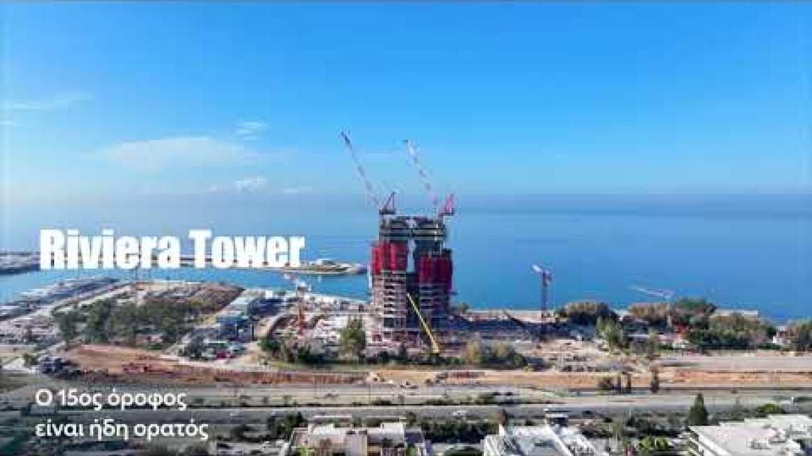 Drone Overview of  the progress of The Ellinikon