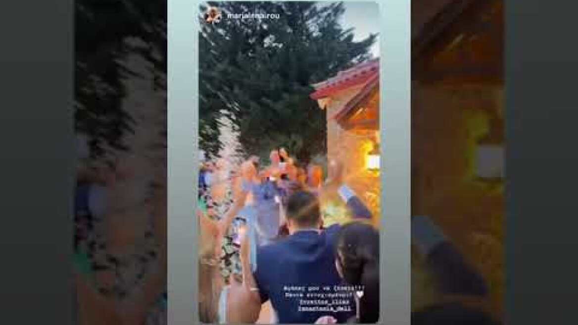 Ηλίας Βρεττός – Αναστασία Δεληγιάννη: Παντρεύτηκαν στην Κύμη!