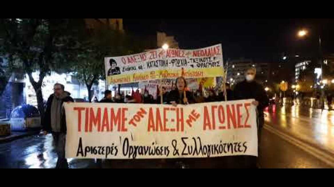 Thestival.gr Πορεία εξωκοινοβουλευτικής αριστεράς στη Θεσσαλονίκη