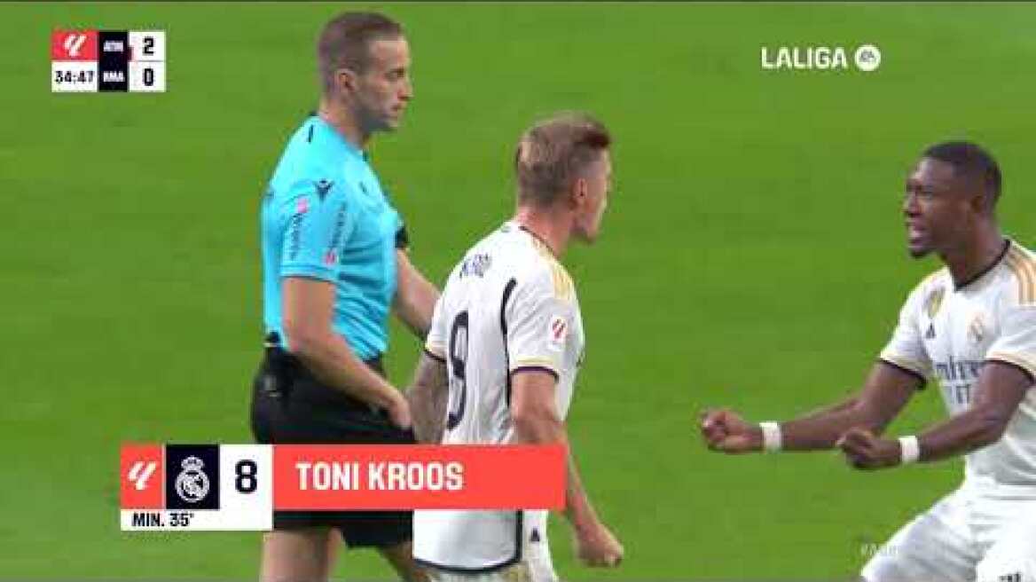 Resumen de Atlético de Madrid vs Real Madrid (3-1)