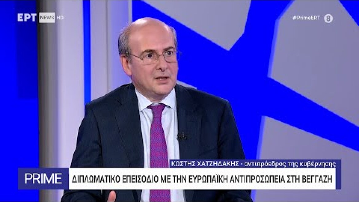 O K. Hatzidakis on the show "Prime" of Ertnews with Elias Siakandaris (08.07.2025)