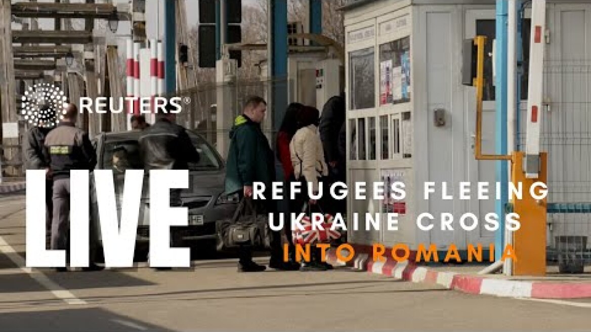 LIVE FROM UKRAINE:  Refugees flee Russian forces and cross into Romania