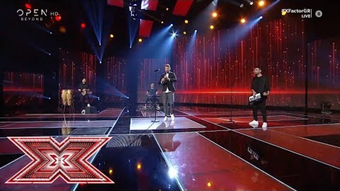 «Γιατί» και «Άστην να λέει» από τους Άνω Κάτω | Live 1 | X Factor Greece 2019
