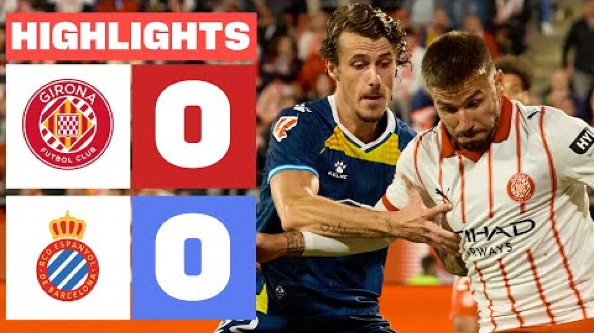 GIRONA FC 0 - 0 RCD ESPANYOL | RESUMEN LALIGA EA SPORTS