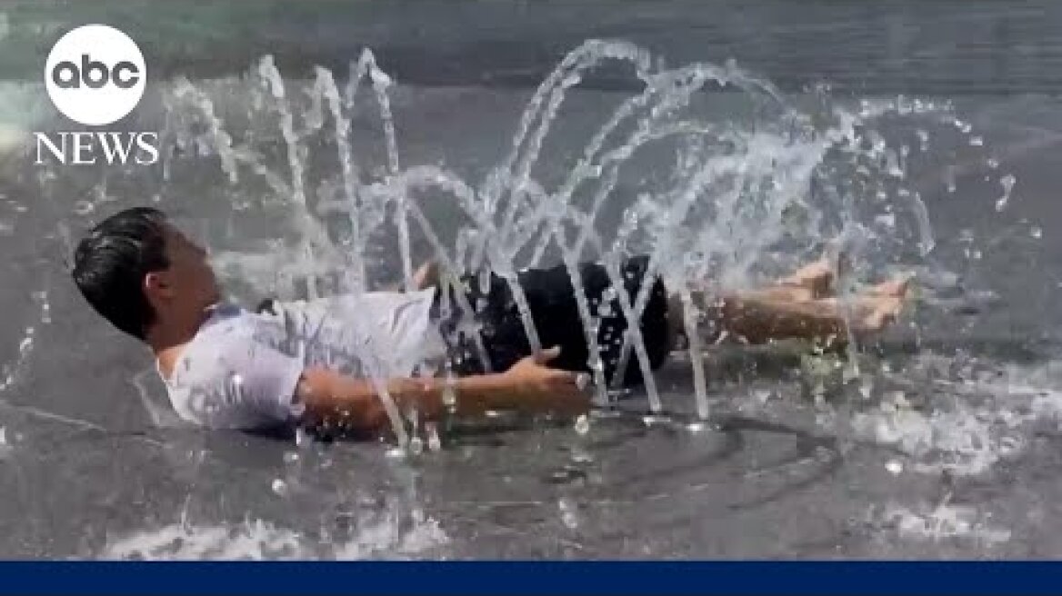 Heat waves and hazardous air quality continues across parts of US