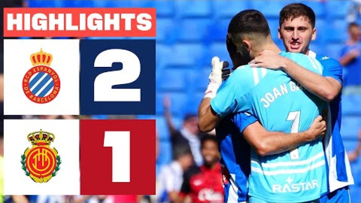 RCD ESPANYOL 2 - 1 RCD MALLORCA | RESUMEN LALIGA EA SPORTS