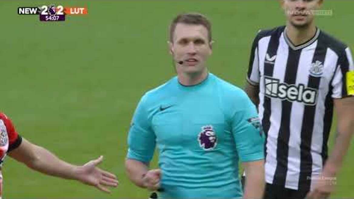 Νιούκαστλ – Λούτον: 4-4 (MD 23, 03/02/2024)