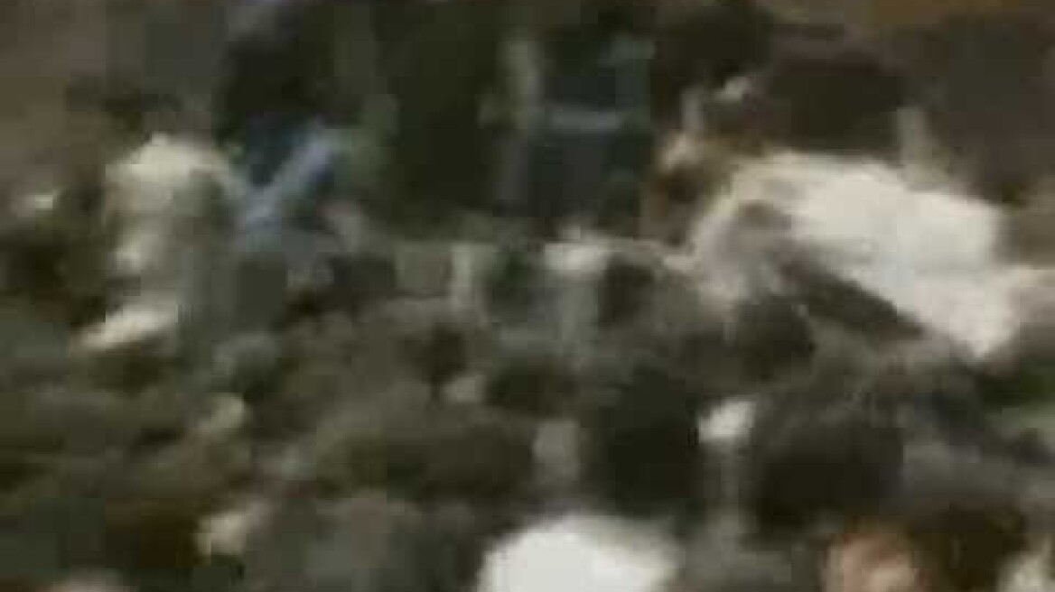 Ayatollah Khomeini's Funeral Scene