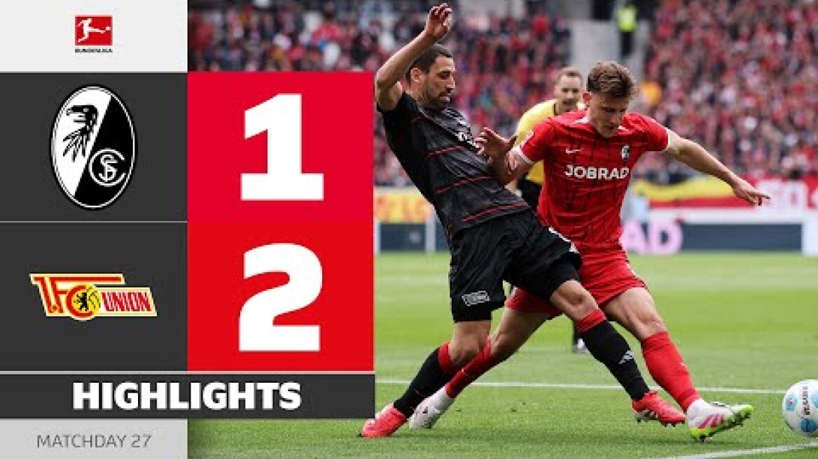 SC FREIBURG - UNION BERLIN | Highlights | Matchday 27 – Bundesliga 2024/25