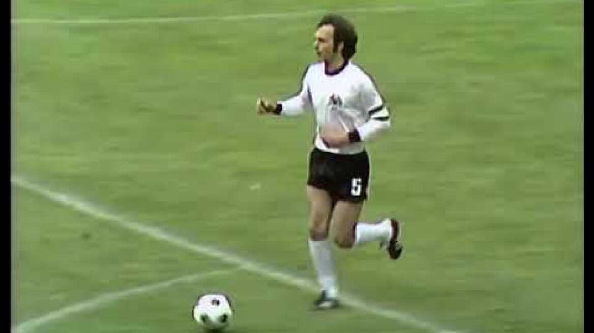 Franz Beckenbauer   1974 WC Final
