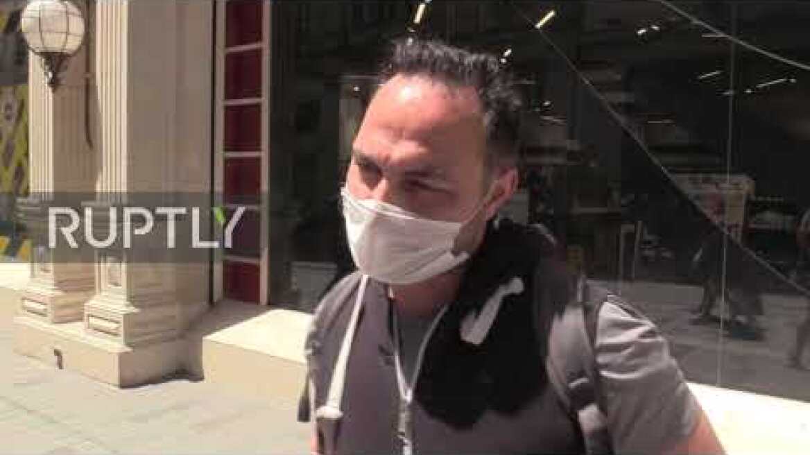 Turkey: Shops reopen in Istanbul as lockdown relaxed