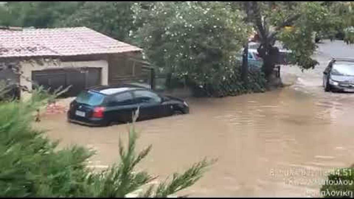 Θεσσαλονίκη βροχές