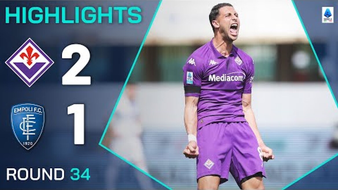 FIORENTINA-EMPOLI 2-1 | HIGHLIGHTS | Magnificent Mandragora Winner For La Viola | Serie A 2024/25
