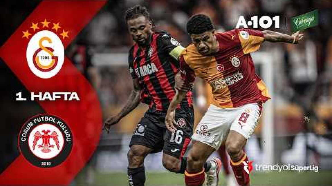 Galatasaray - Çorum FK - Highlights/Özet | Trendyol Süper Lig - 2026/27