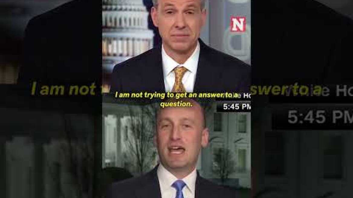 Stephen Miller Says 'Nobody' Would Fight US Over Greenland