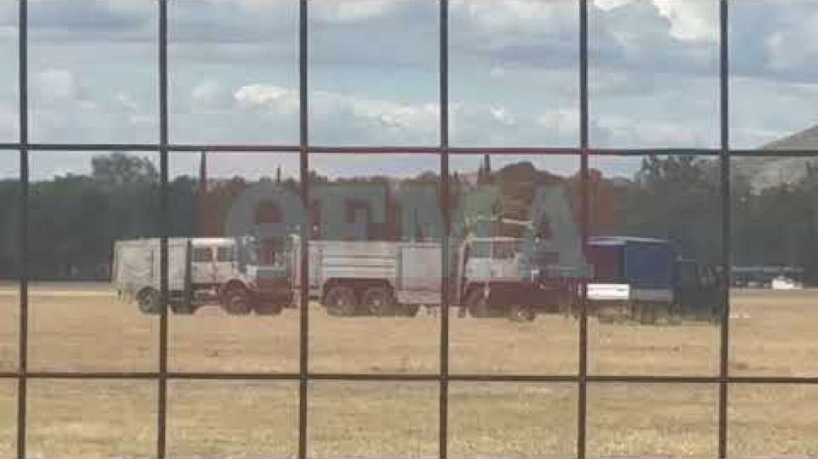 Έπεσε εκπαιδευτικό αεροσκάφος στο Τατόι (1)