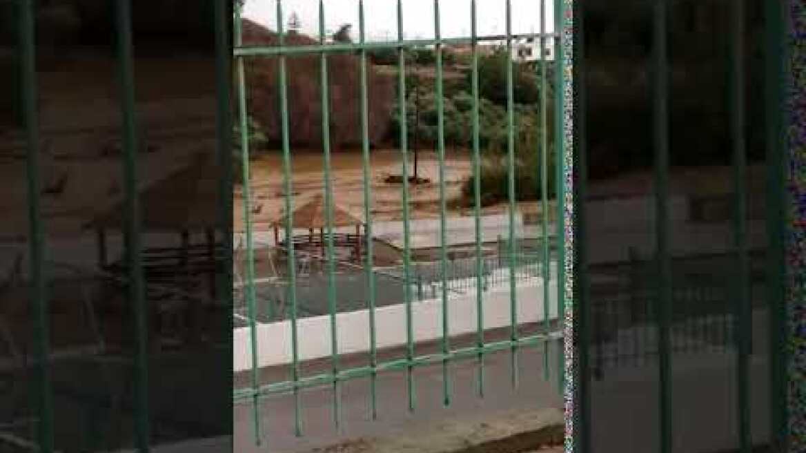 Ζημιές Ρέθυμνο κακοκαιρία 10/11/2020