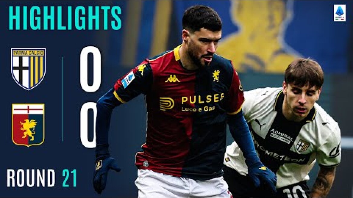 PARMA-GENOA 0-0 | HIGHLIGHTS | Stalemate in Parma | Serie A 2025/26