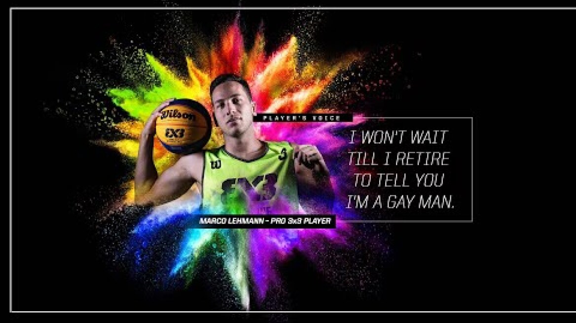 "Not waiting till retirement to say I'm gay" | Marco Lehmann - FIBA 3x3 Player