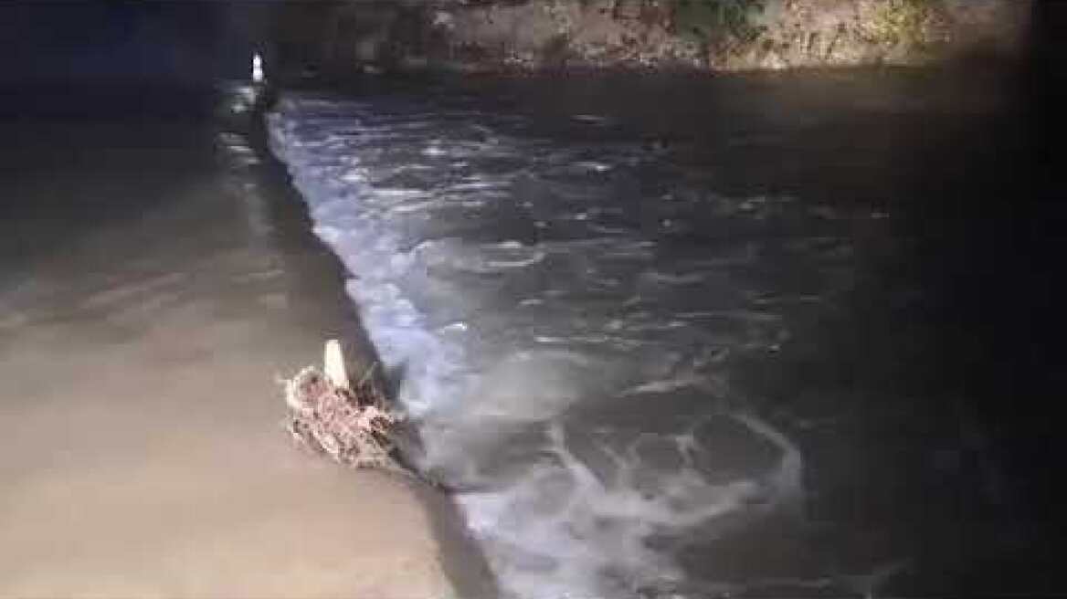 Thestival.gr Ρέμα μετατράπηκε σε χείμαρρο στην Ολυμπιάδα Χαλκιδικής