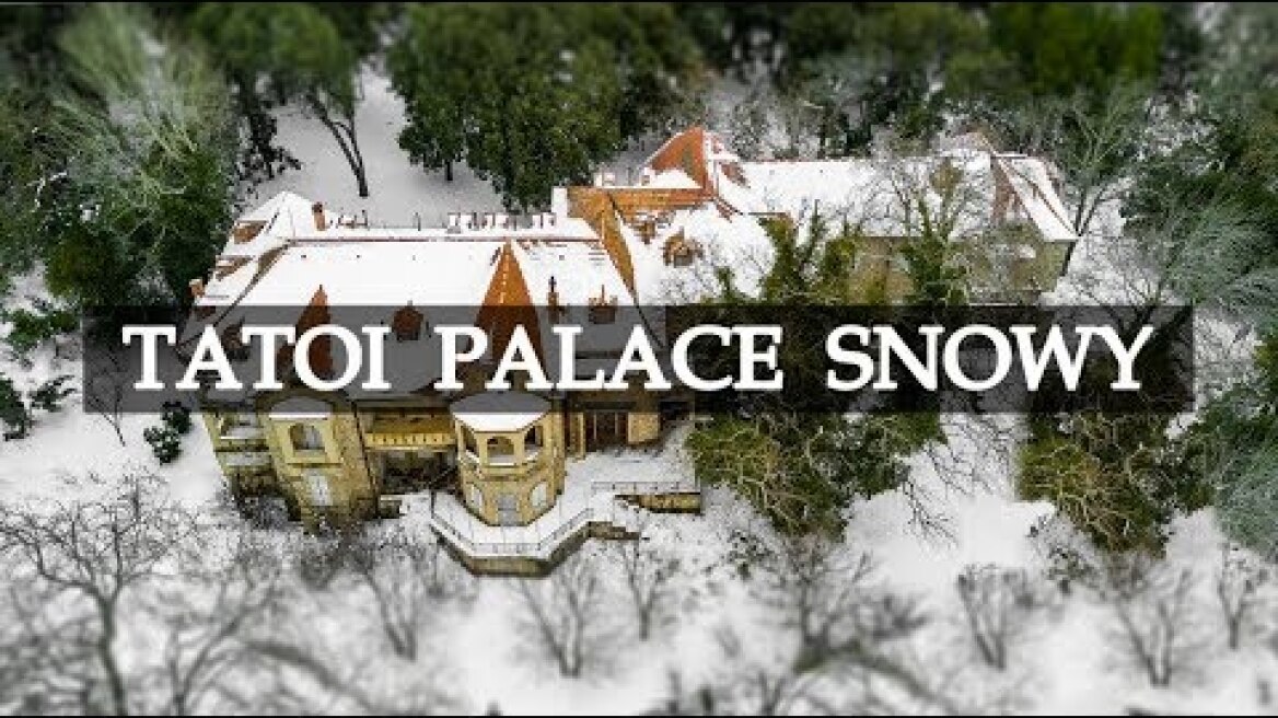 Χιονισμένο Τατόι πρώην Βασιλικά Ανάκτορα. Το μέρος που λατρεύουμε να μισούμε στα καλύτερα του.