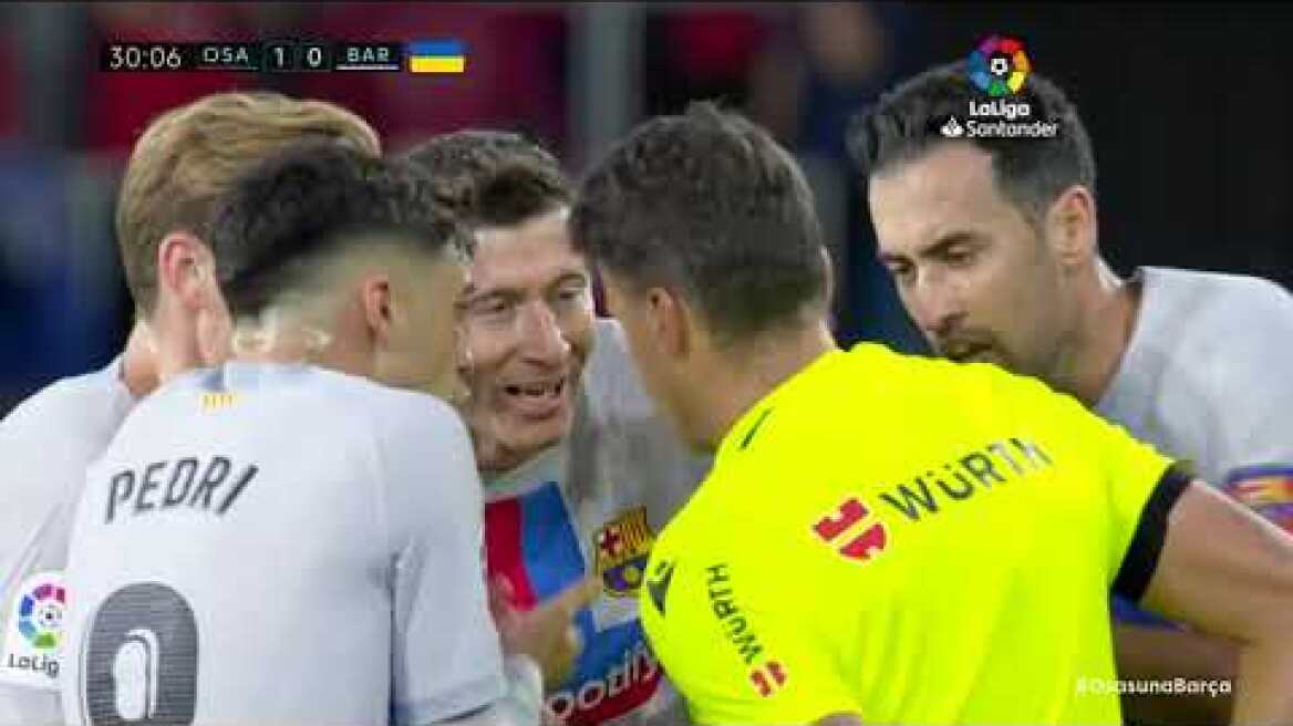 Resumen de CA Osasuna vs FC Barcelona (1-2)