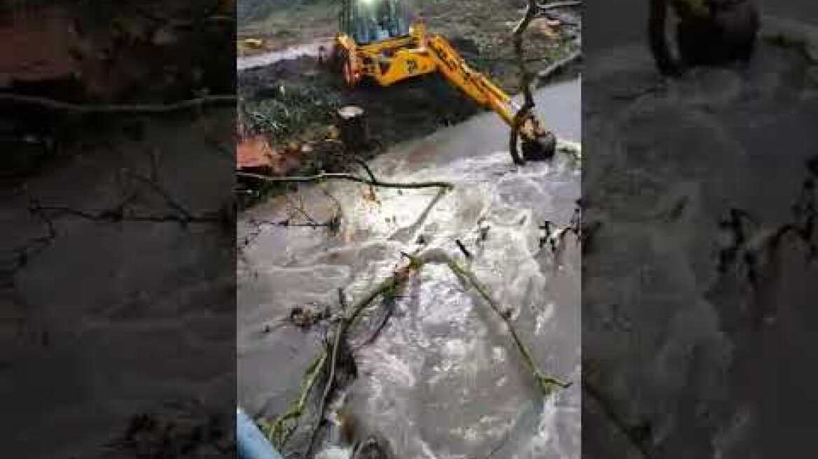 Χείμαρροι στα Τρίκαλα