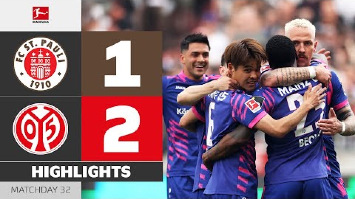 Mainz Beat The Drop! | ST. PAULI - MAINZ 05 | Highlights | Matchday 32 – Bundesliga 2025/26
