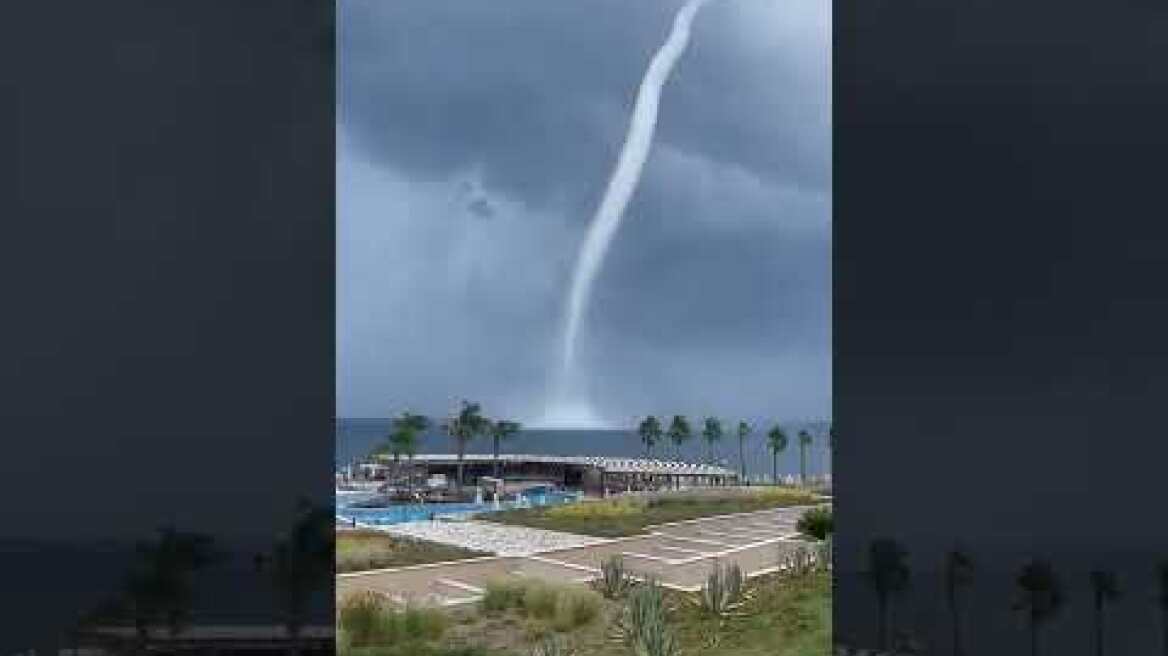 Υδροστρόβιλος στη Χαλκιδική