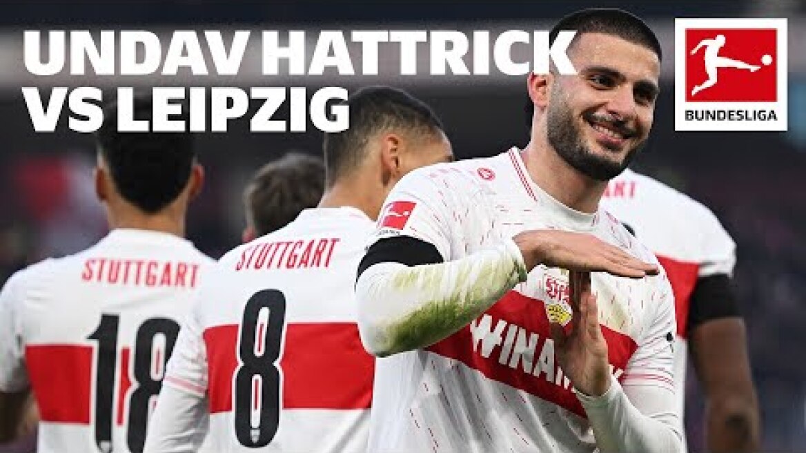 VfB Stuttgart : RB Leipzig - Deniz Undav hattrick in seven goal-festival!