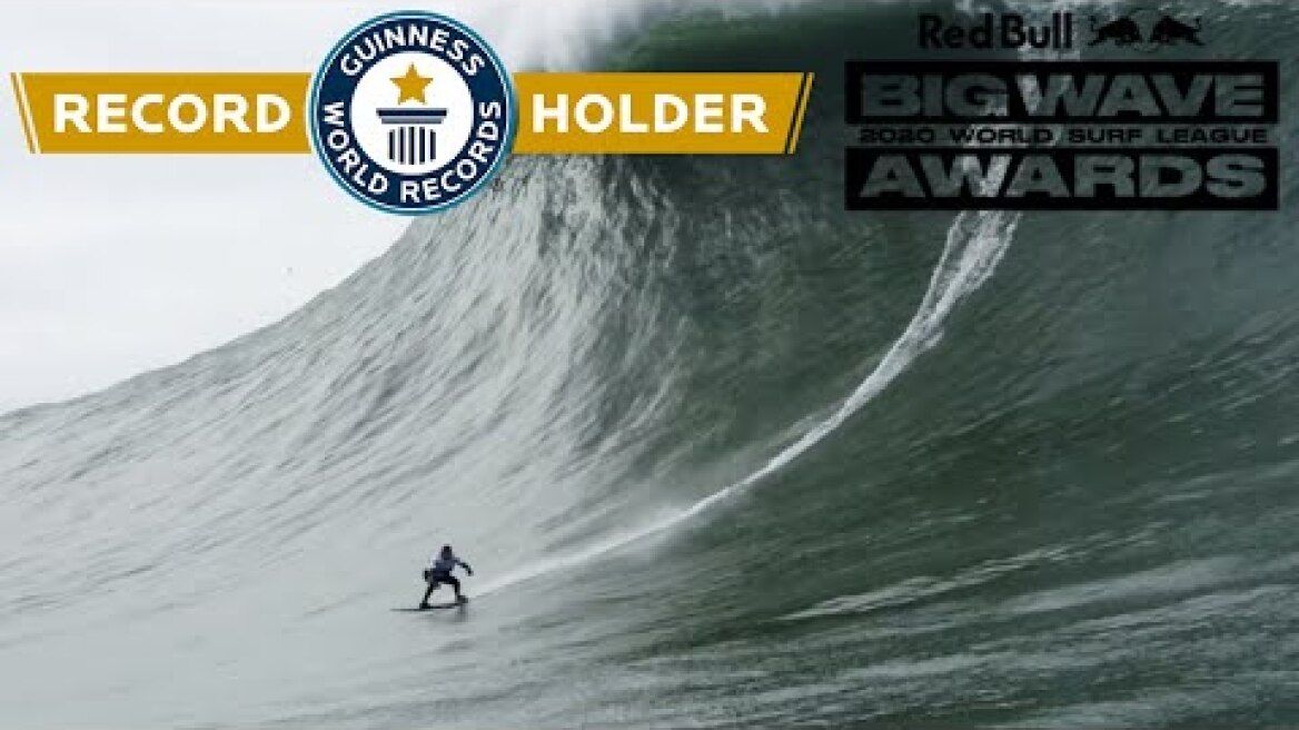 GUINNESS RECORD FOR LARGEST WAVE EVER SURFED BY A WOMAN!!! Maya Gabeira wins cbdMD XXL Biggest Wave