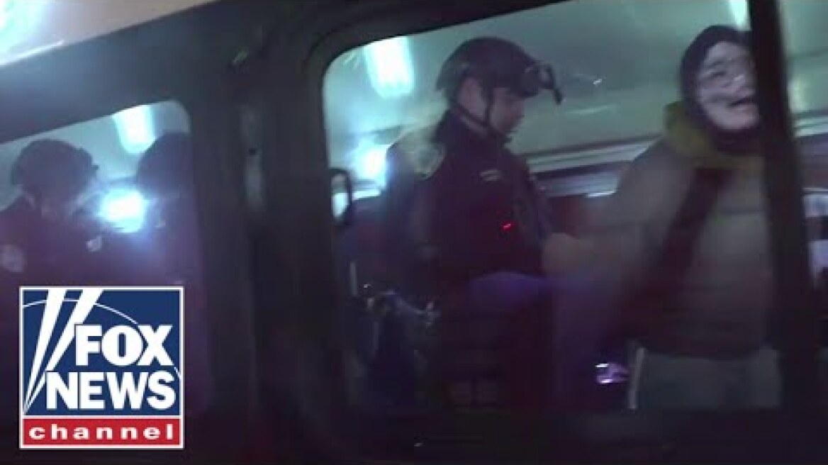 BREAKING: New video shows Columbia agitators under arrest