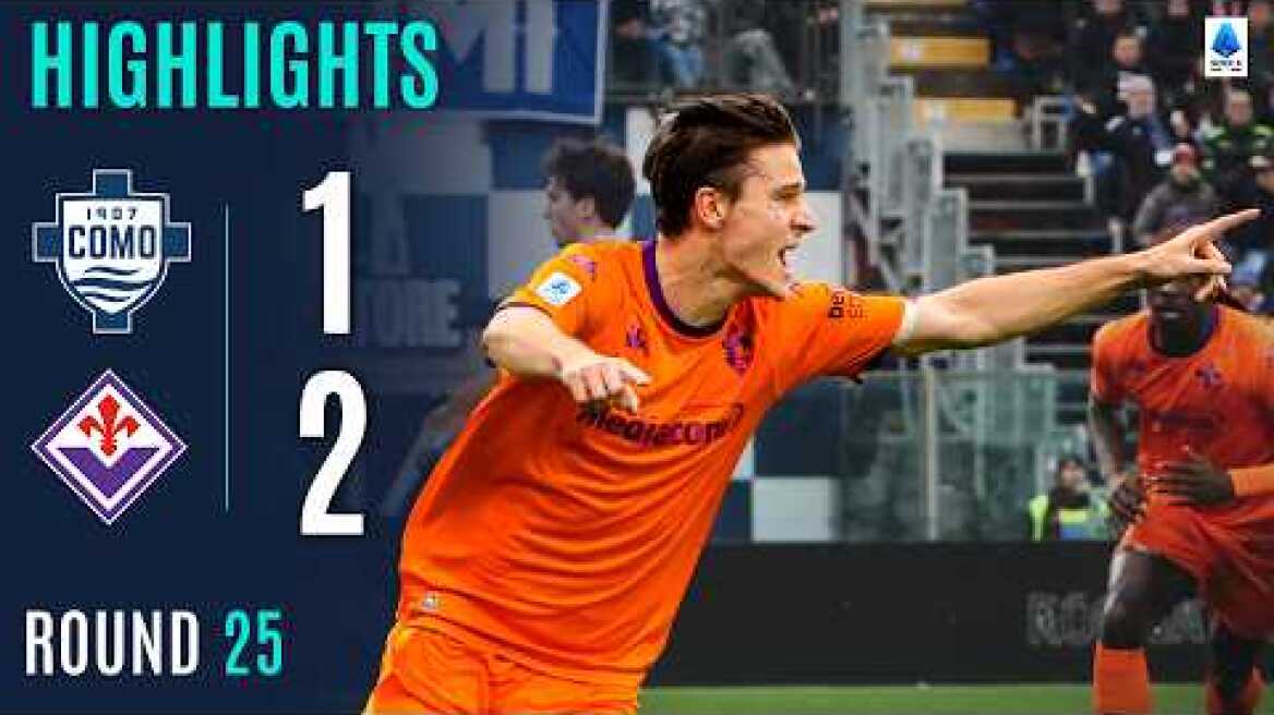 COMO-FIORENTINA 1-2 | HIGHLIGHTS | Fagioli and Kean Secure Crucial Three Points | SERIE A 2025/26