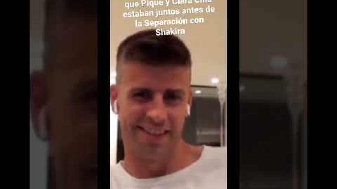 El vídeo que demuestra que Piqué y Clara Chía estaban juntos antes de la Separación #shakira #fyp