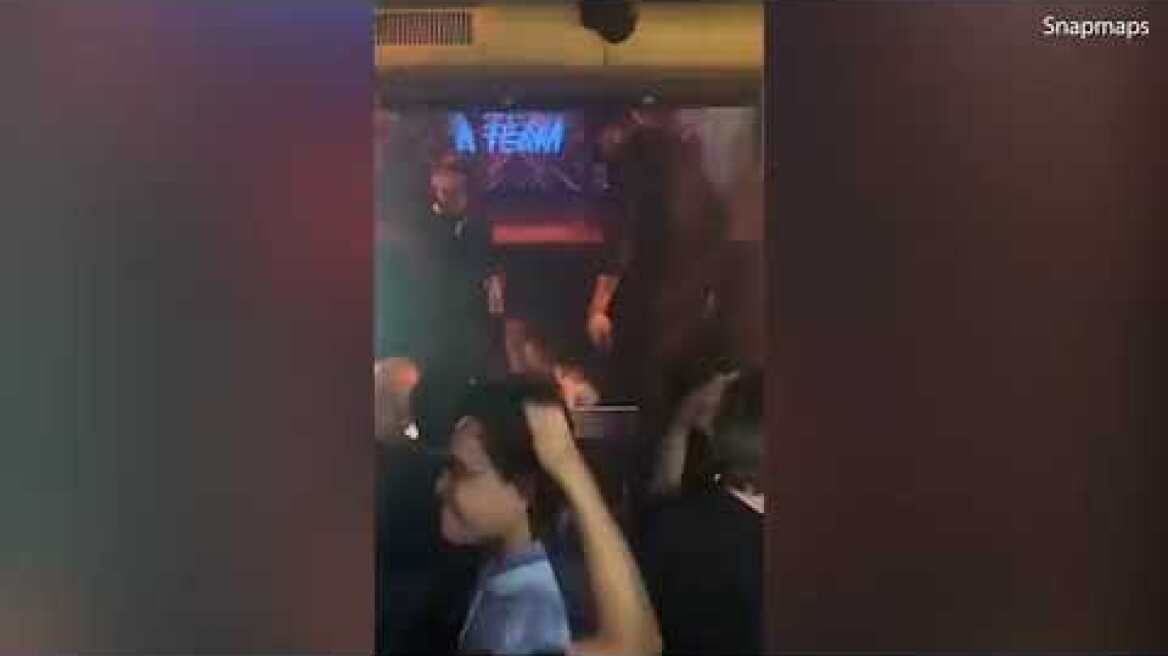 Video: Usain Bolt dancing in London nightclub before mass brawl occurred
