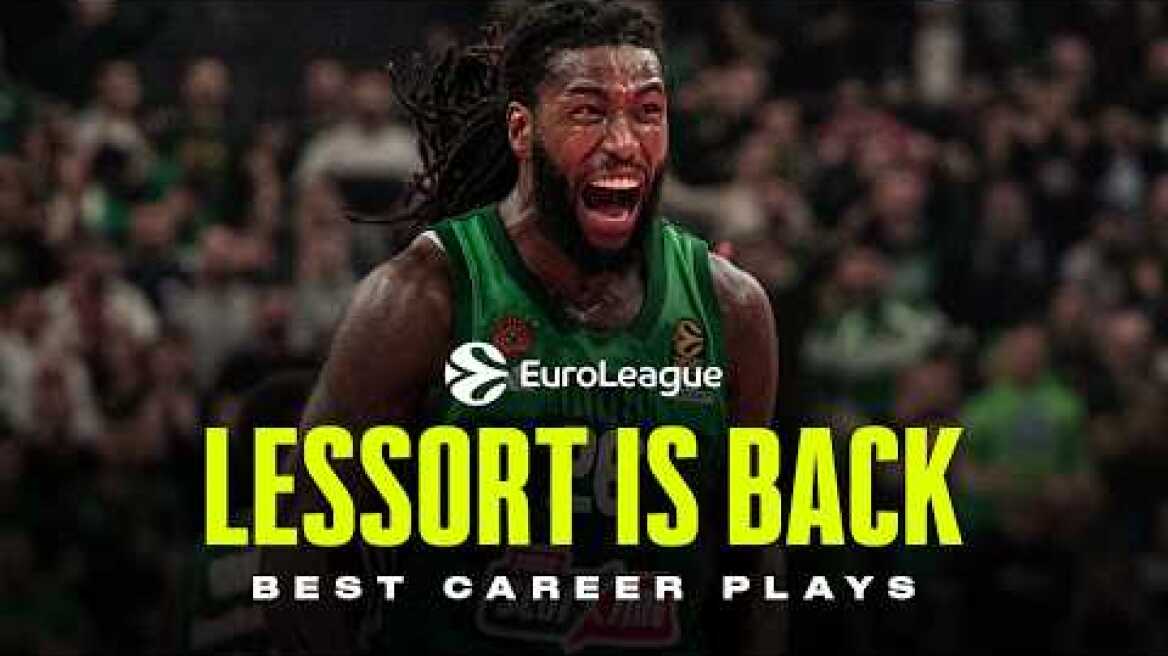 WELCOME BACK Mathias LESSORT | TOP career plays