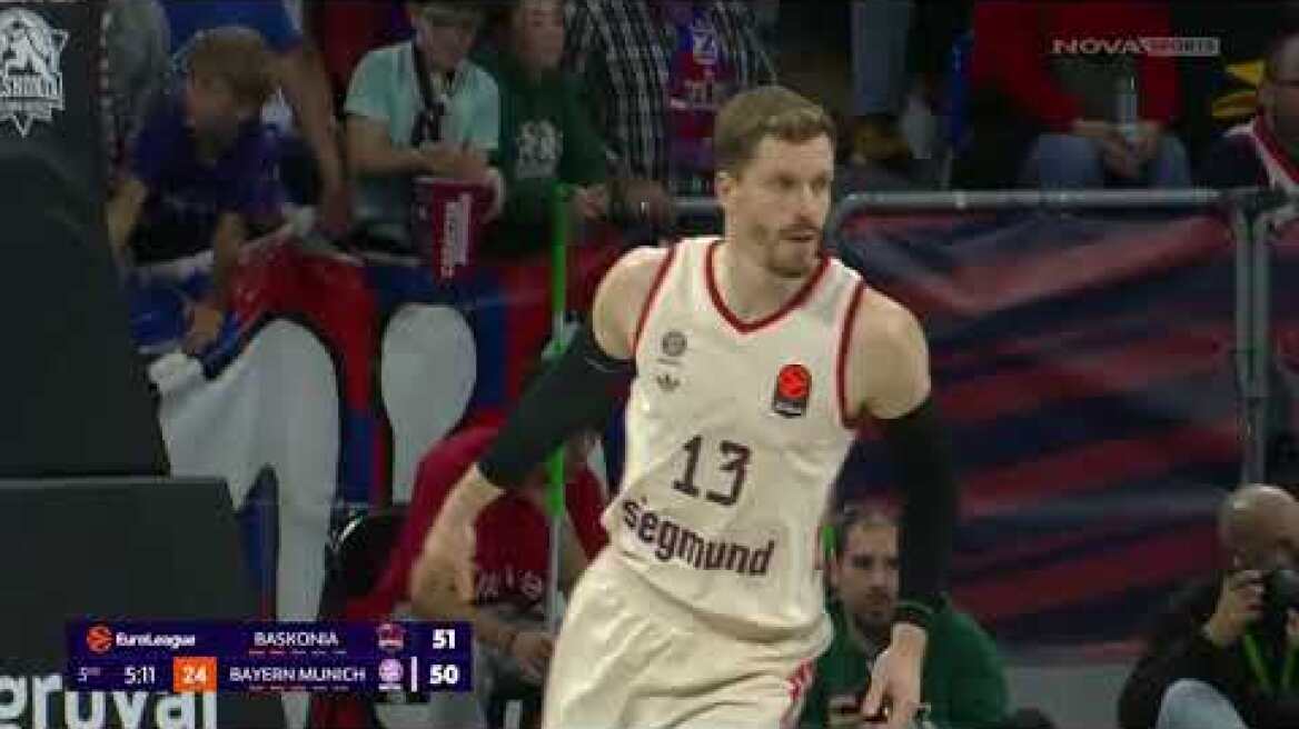 Μπασκόνια - Μπάγερν Μονάχου: 95-73 (MD 12, 21/11/2025)